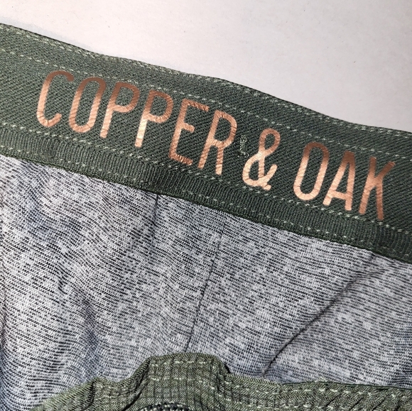 Copper & Oak Men's Tech Shorts Green  Size Large Outdoor Camping - Picture 8 of 8